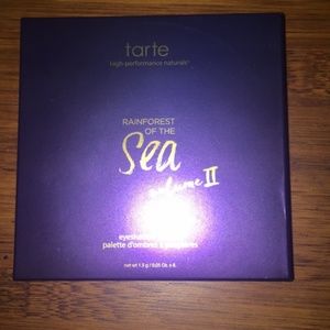 BUNDLE Tarte Rainforest palette + MAC burgundy x9